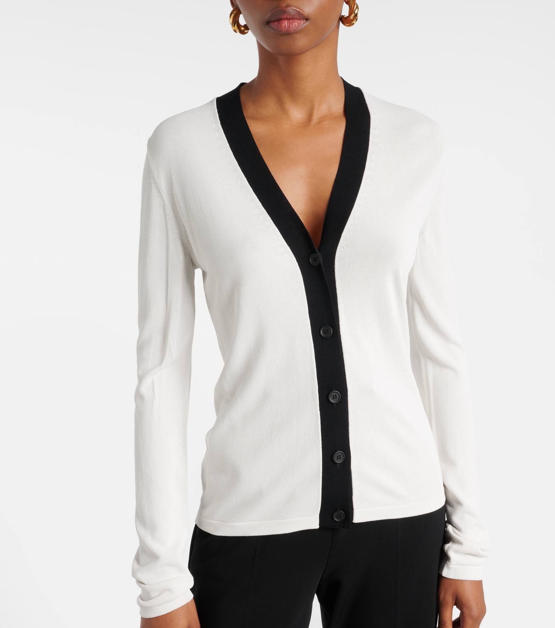 Canapa crêpe cardigan - 5