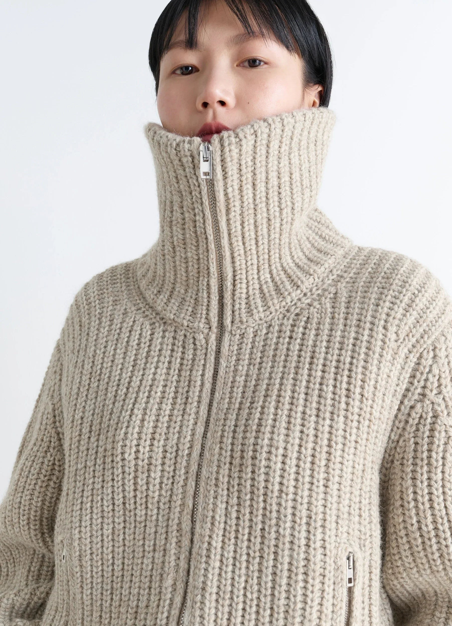 ZIPPED CARDIGAN - 5