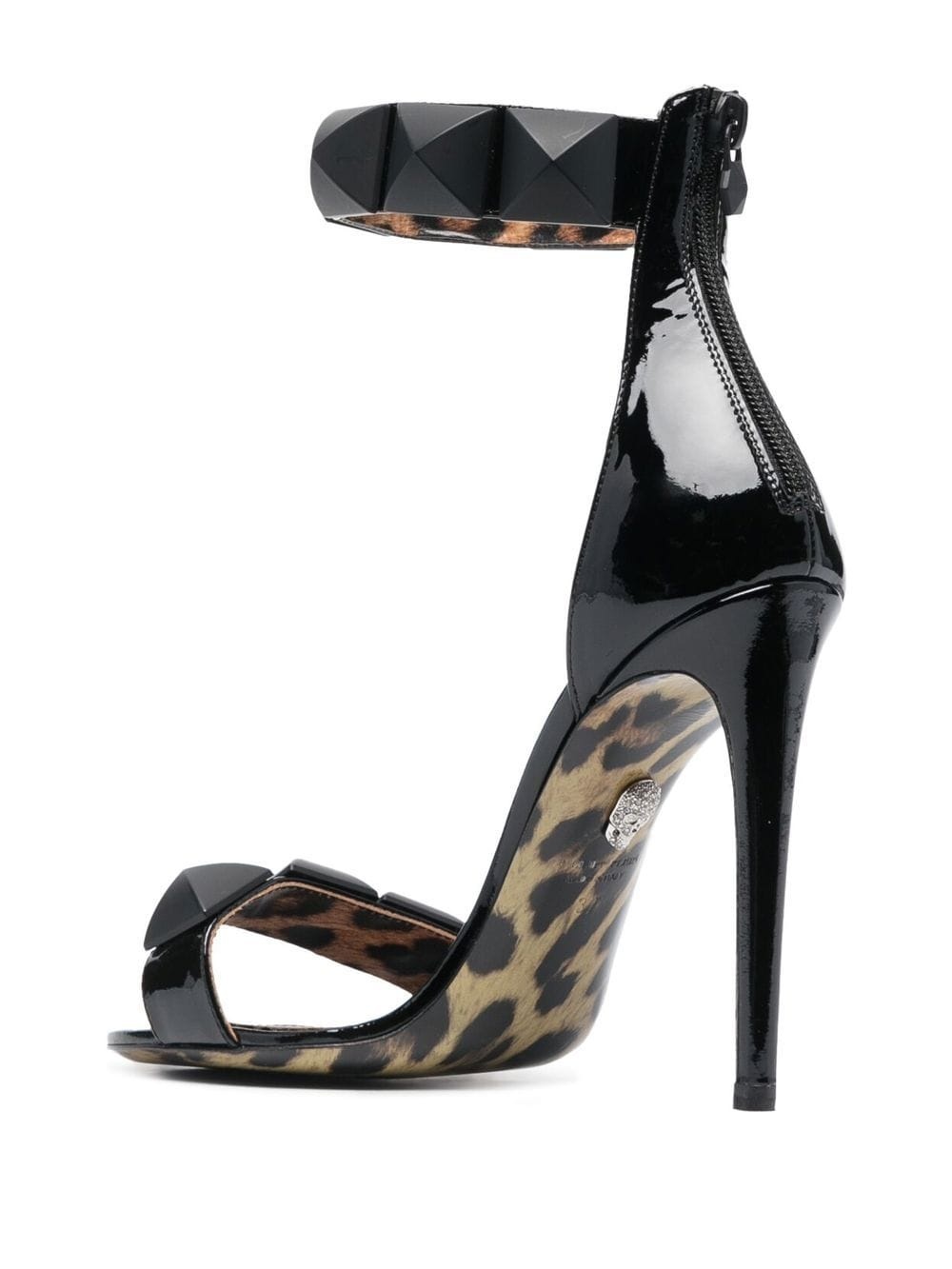 rockstud embellished 115mm sandals - 3