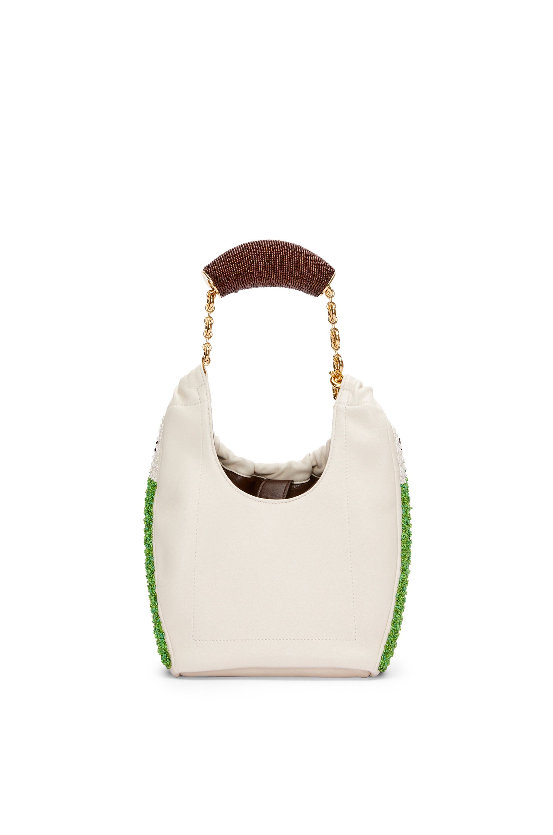 Mini Squeeze bag in beaded leather - 6