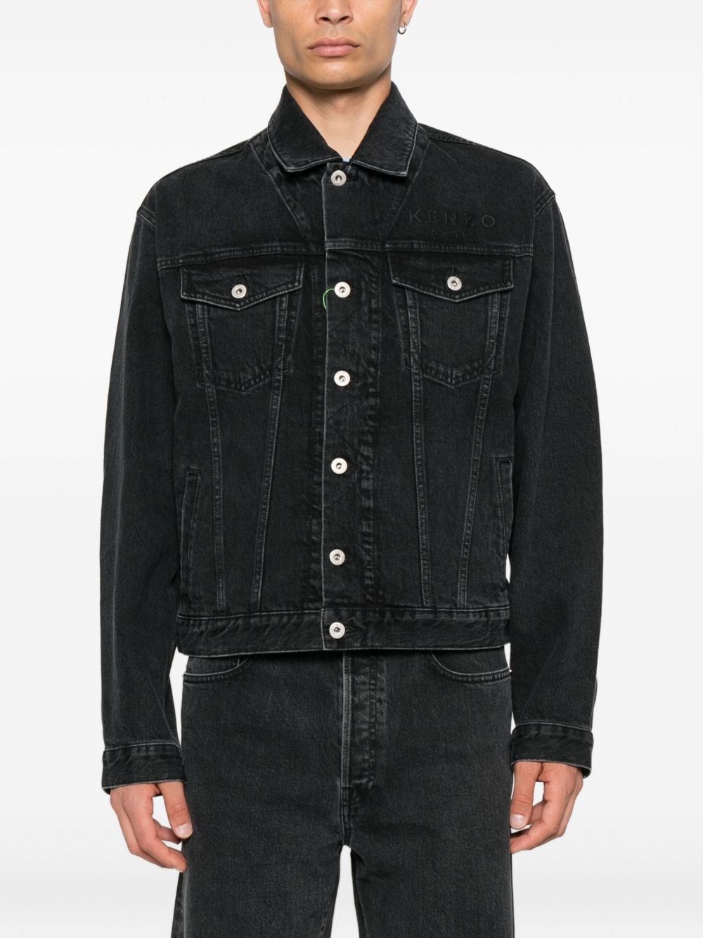 Boke Flower denim jacket - 3