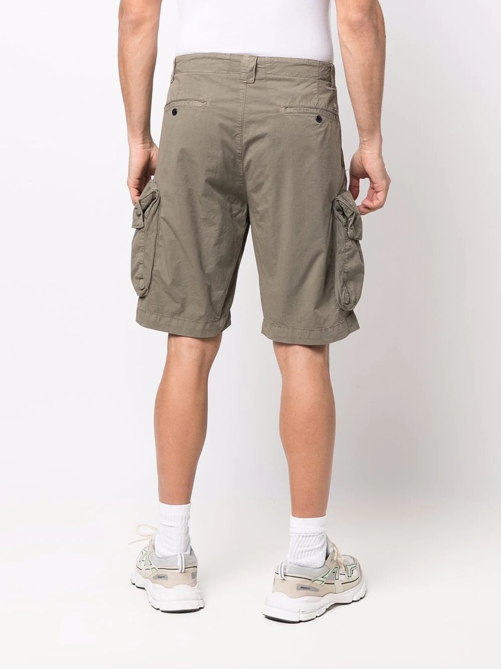 multi-pocket cotton cargo shorts - 4