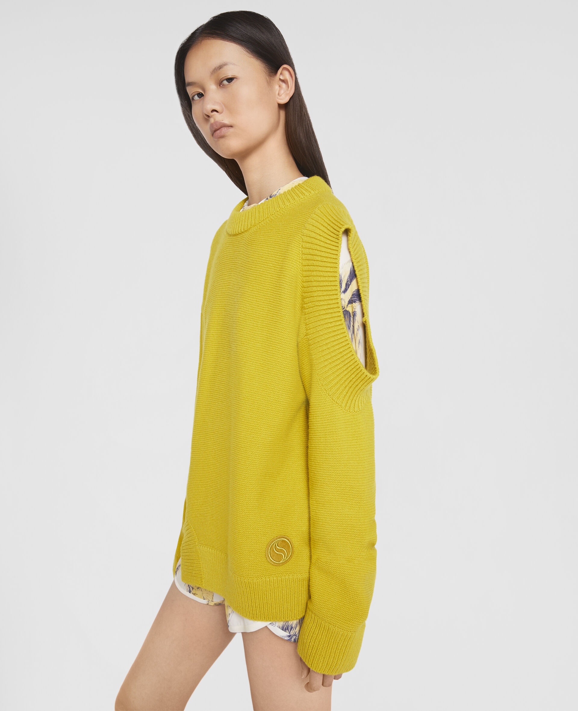 S-Wave Regenerated Cashmere Cut-Out Jumper - 4