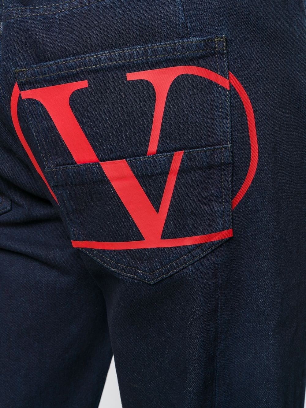 VLOGO pocket denim jeans - 5