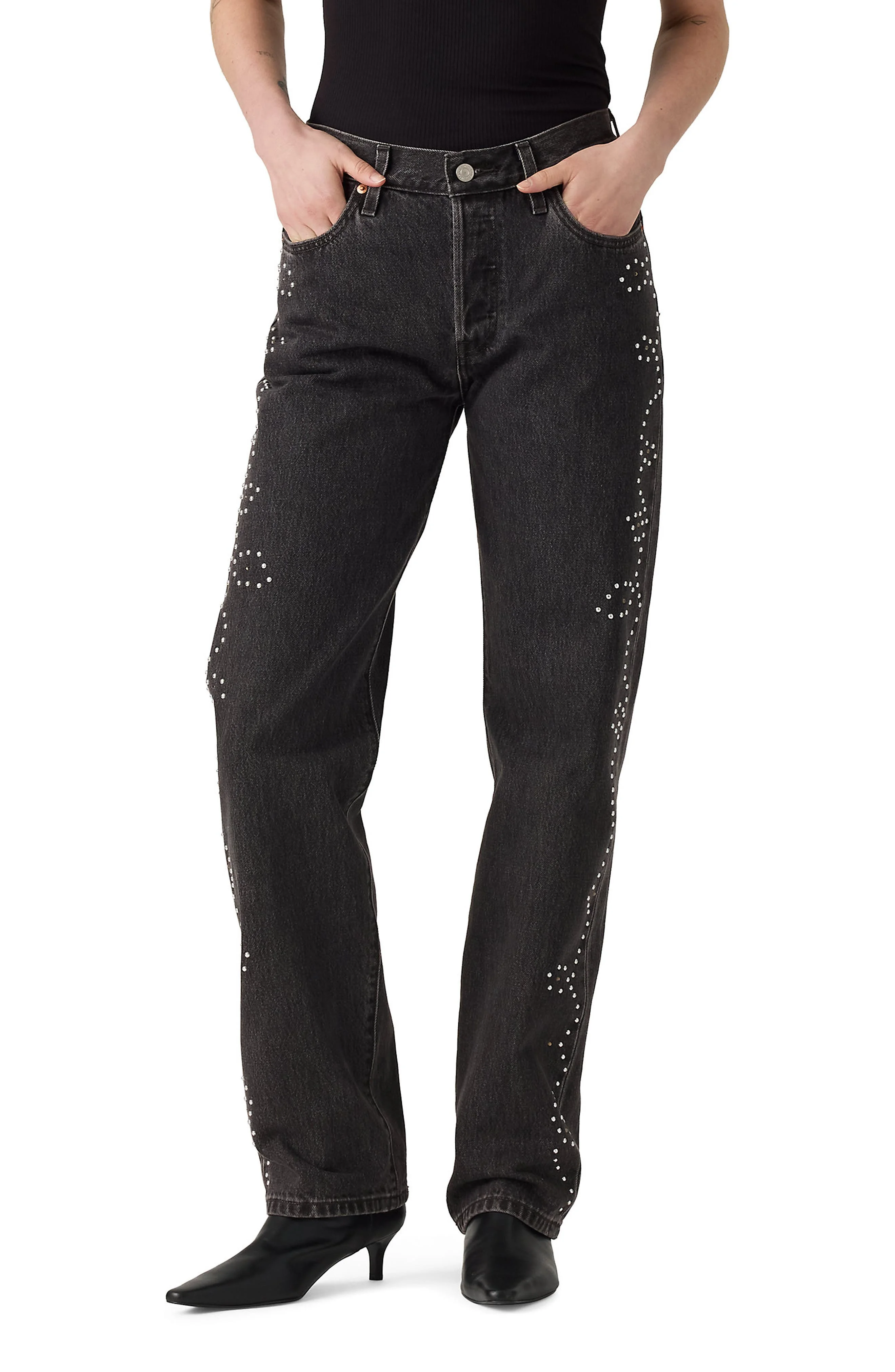 levi's 501® '90s Straight Leg Jeans in Bejeweled at Nordstrom - 1