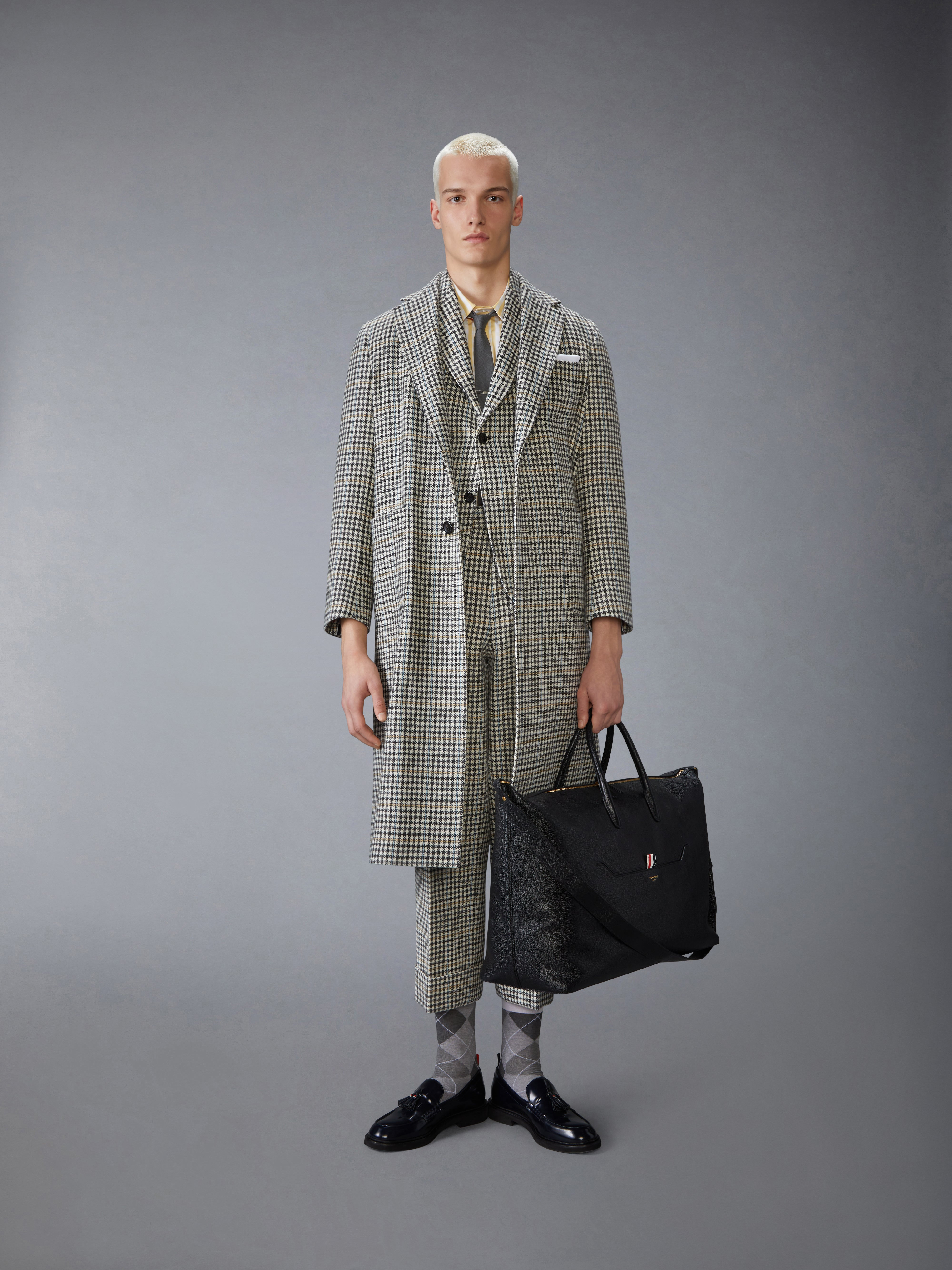 GUNCLUB CHECK HUNTING TWEED UNCONSTRUCTED OVERCOAT - 5