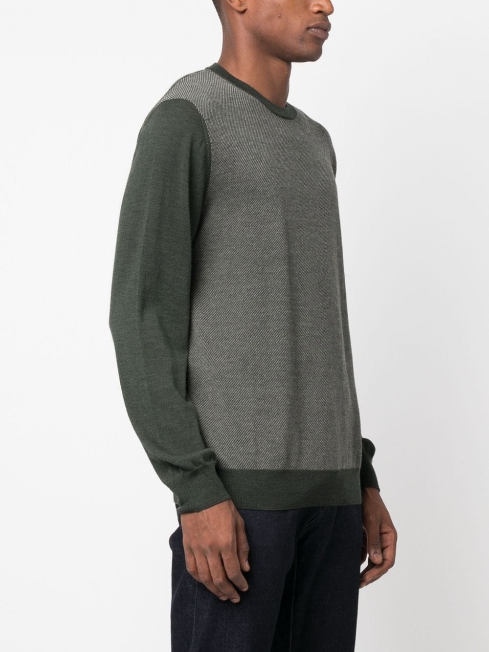 fine-knit wool jumper - 3