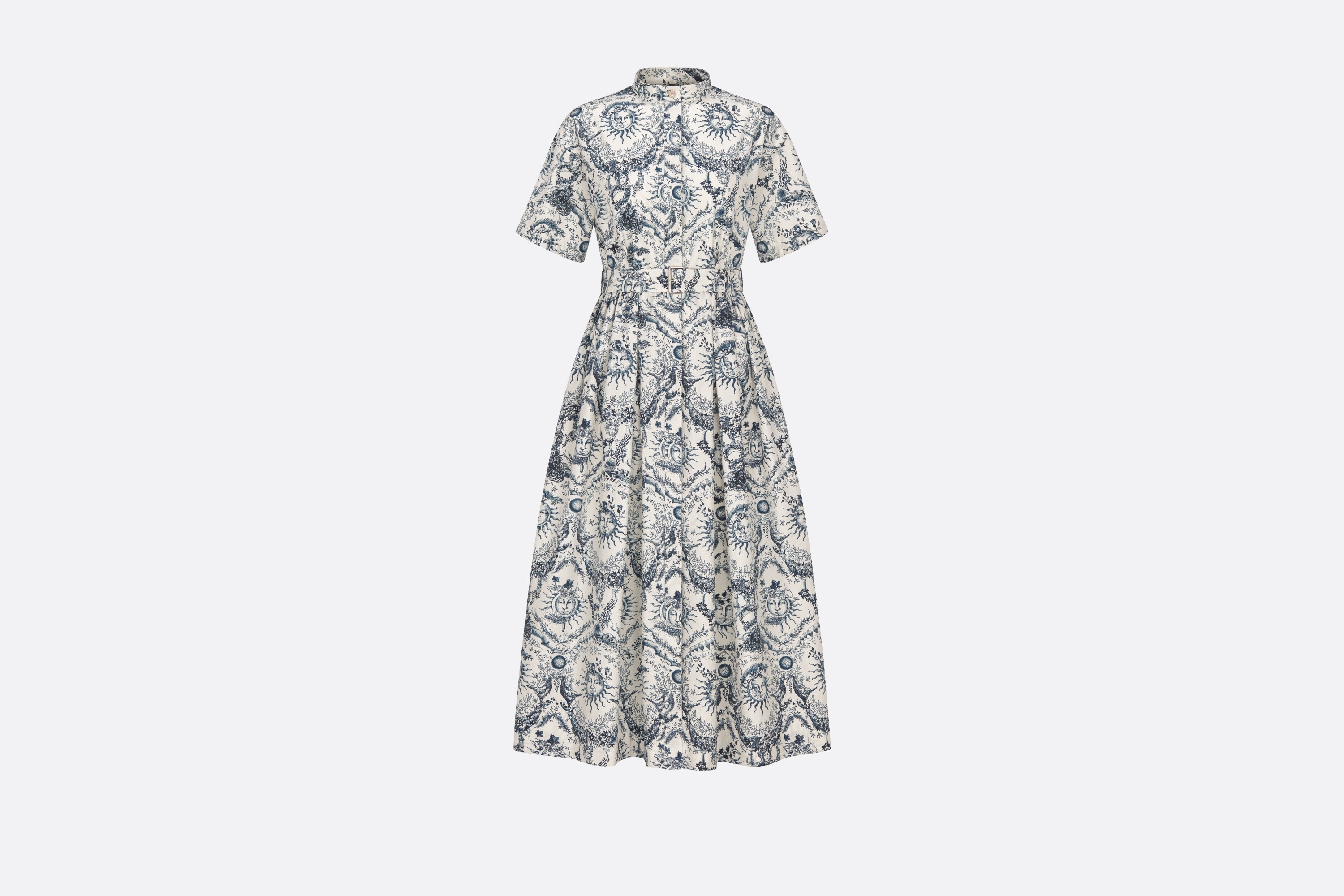 Mid-Length Shirt Dress - 1