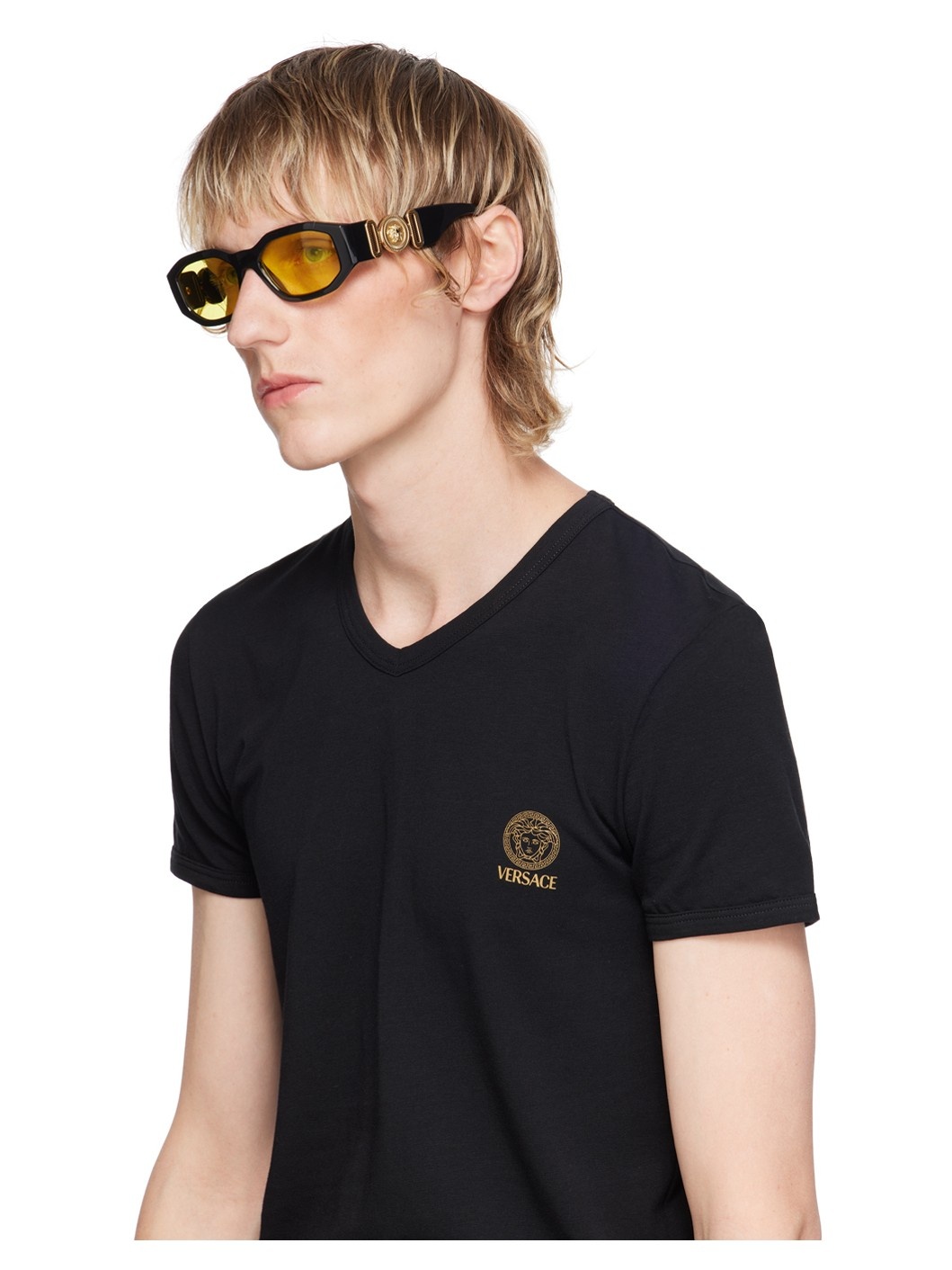 Medusa Horizon Sunglasses Versace Medusa Sunglasses Gold Maxi