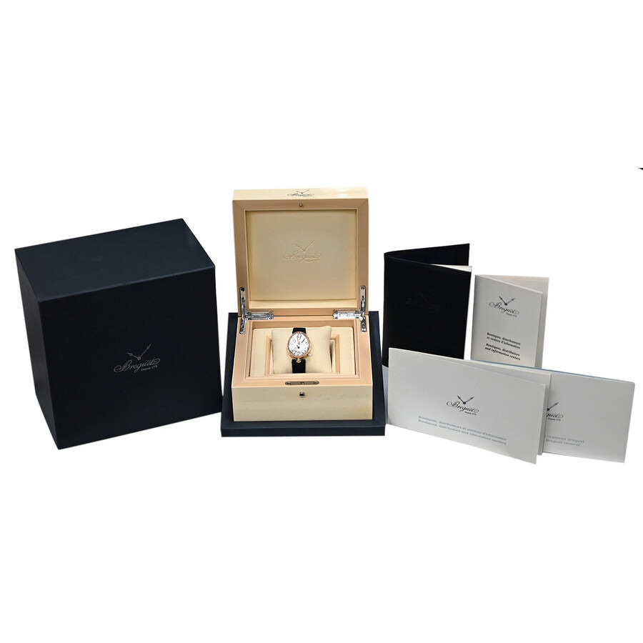 Pre-owned Breguet Reine De Naples Automatic Diamond White Dial Ladies Watch 8918BR/58/964 - 2