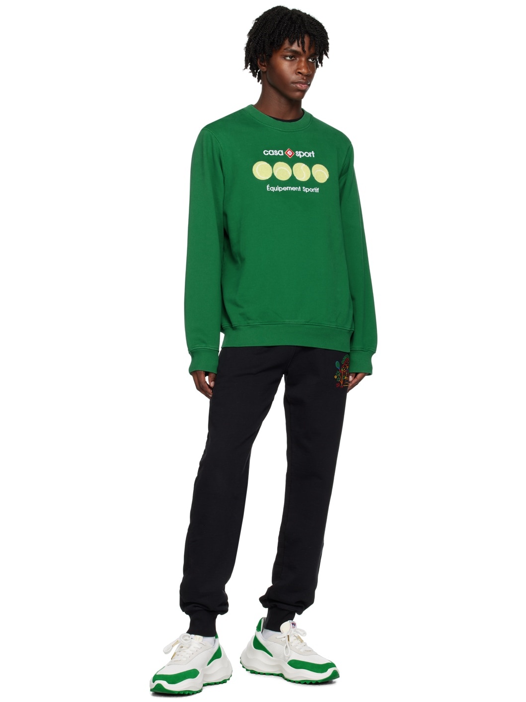 Green Tennis Balls Sweatshirt - 4