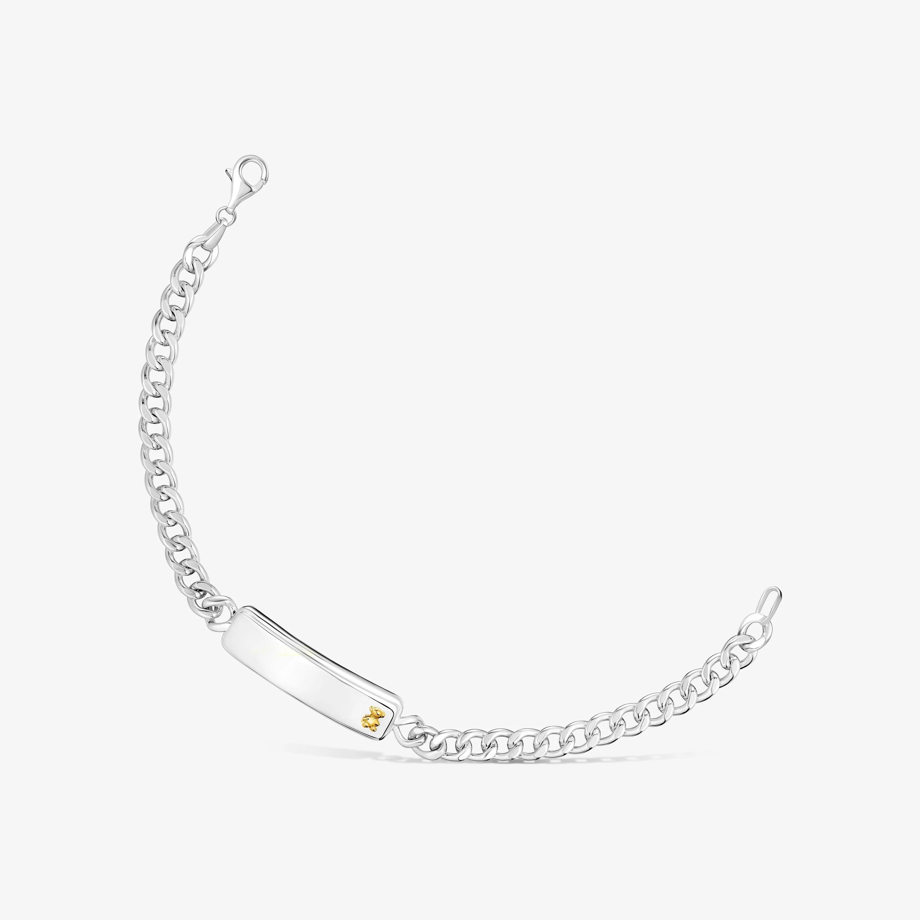 Two-tone bear-motif chain Bracelet TOUS Man - 1