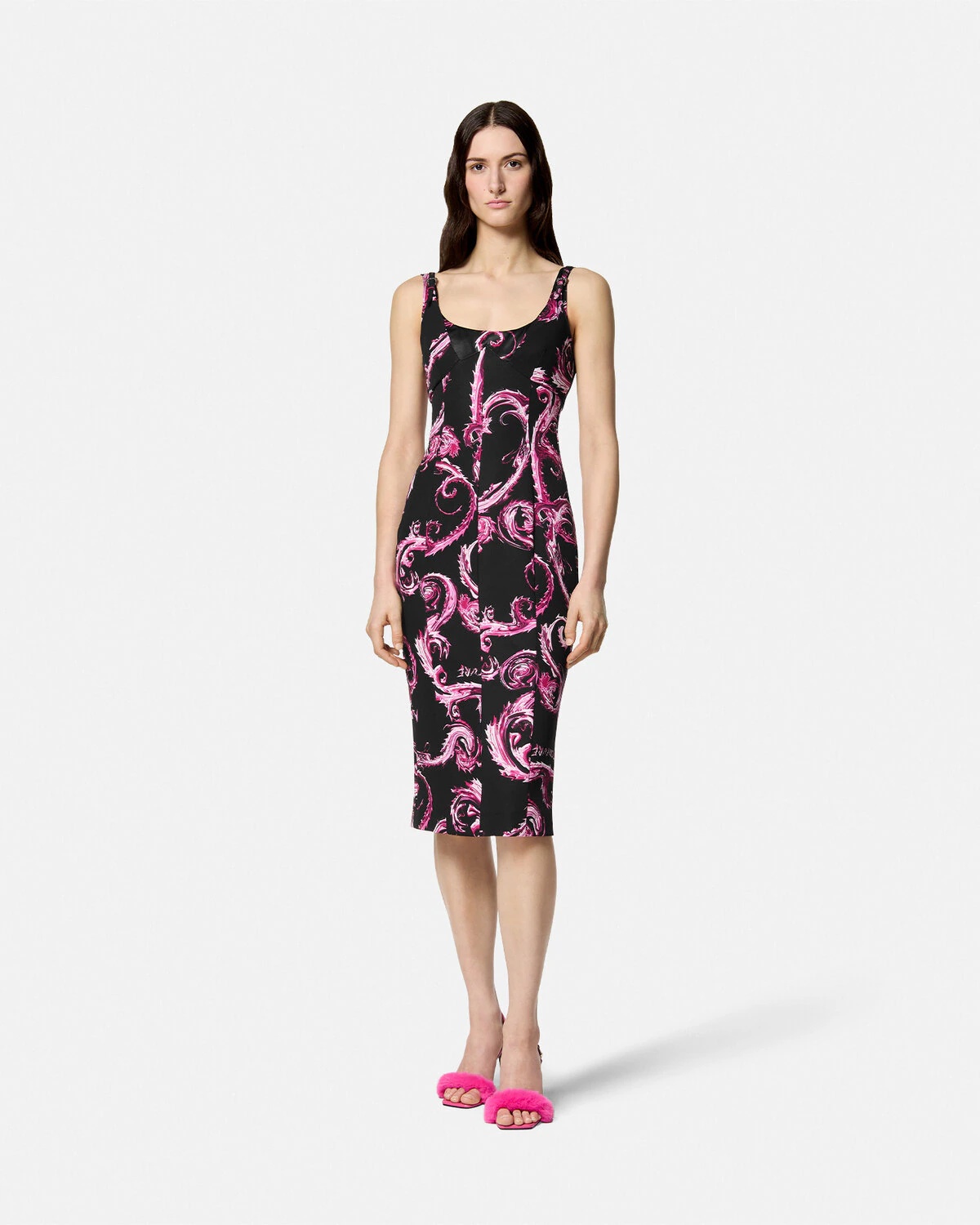 Chromo Couture Midi Dress - 2