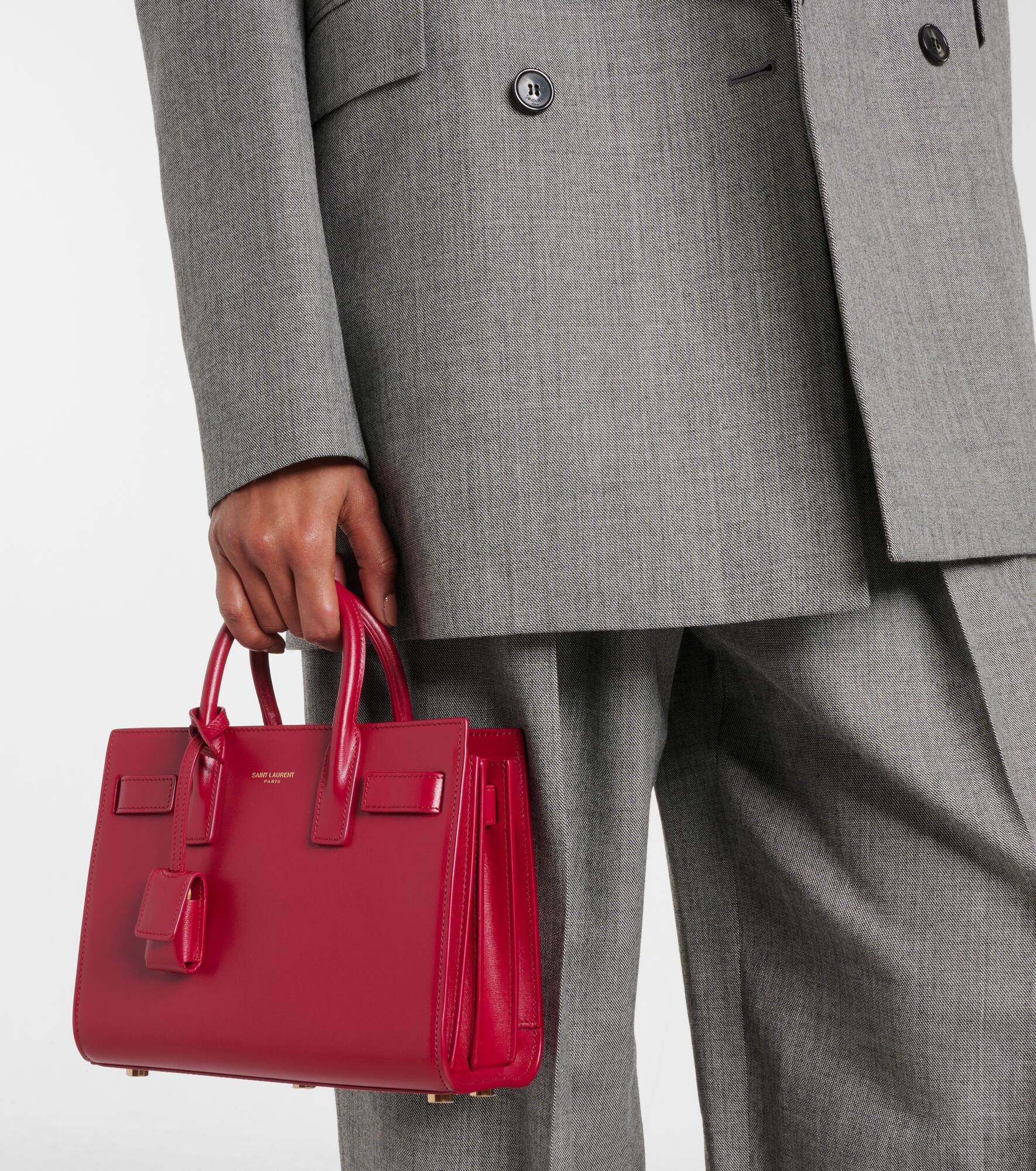 Sac De Jour Nano leather tote bag - 2