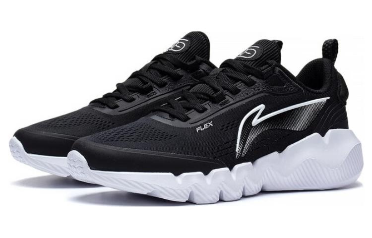 (WMNS) Li-Ning Flex 'Black White' AGLT114-1 - 3