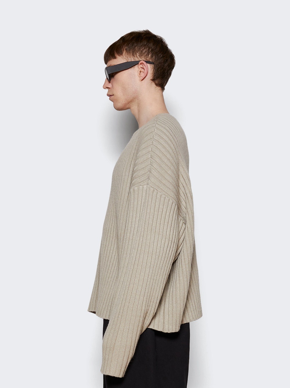 Raw Neck Sweater Seal - 4