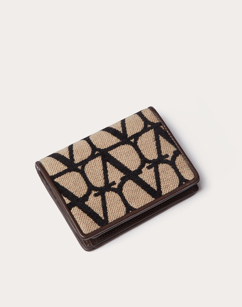 SMALL TOILE ICONOGRAPHE WALLET 3