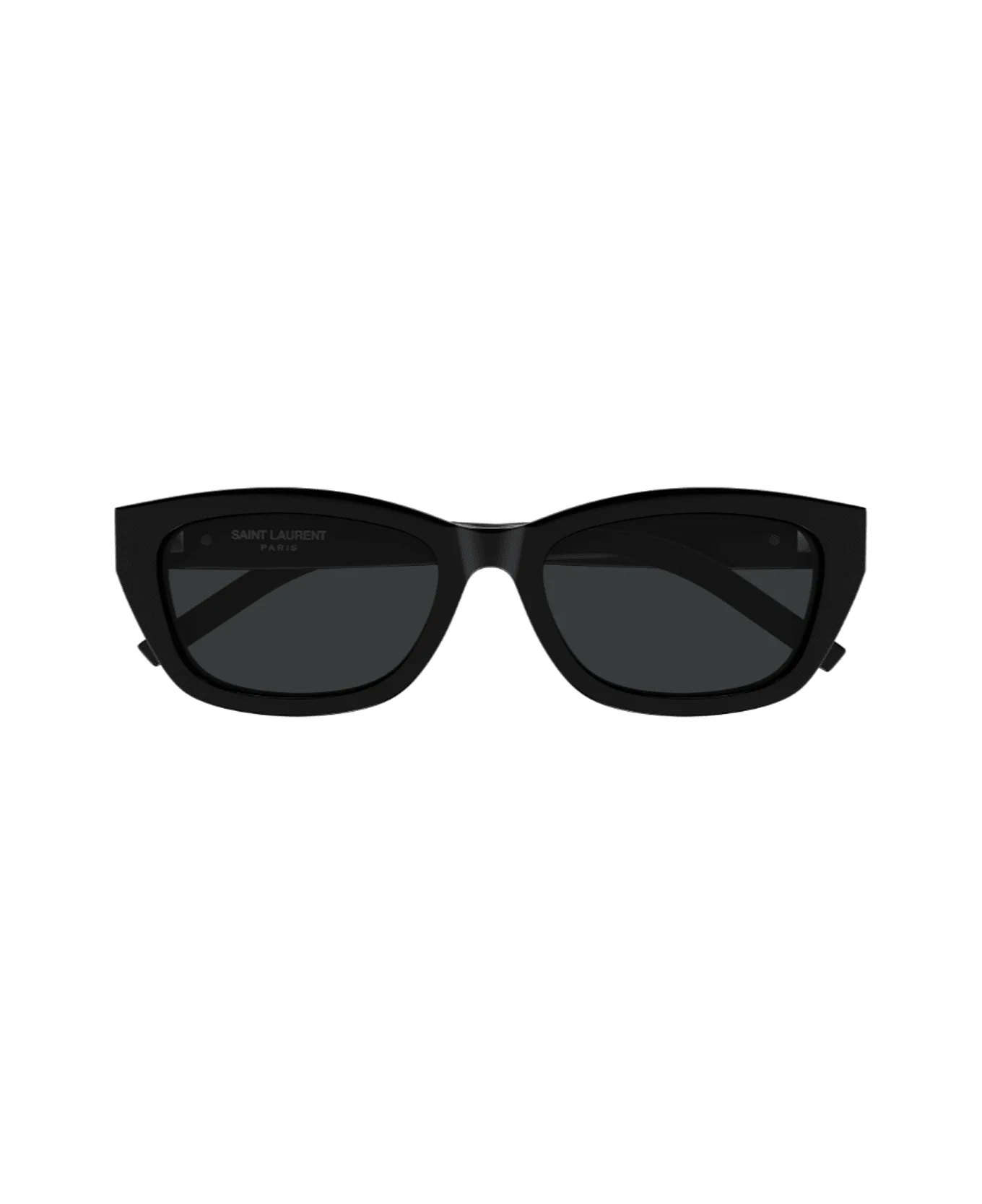 Saint Laurent Sl M153 Linea Monogram 001 Black Sunglasses - 1