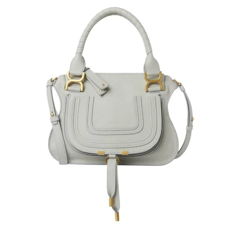 Chloe Grained Leather Small Marcie Bag - 1
