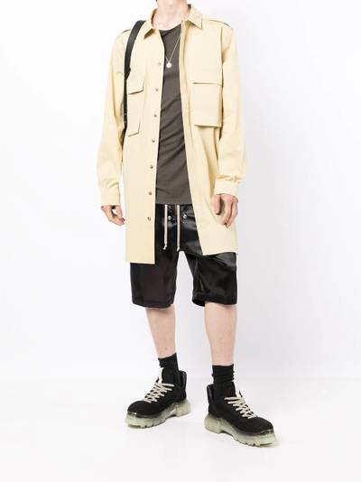 Rick Owens chest flap-pocket shirt outlook