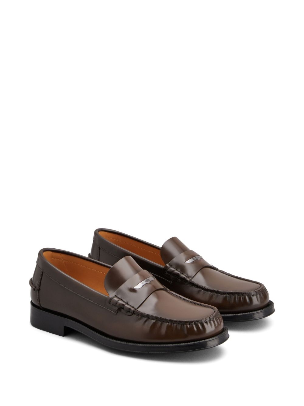 leather loafers - 2