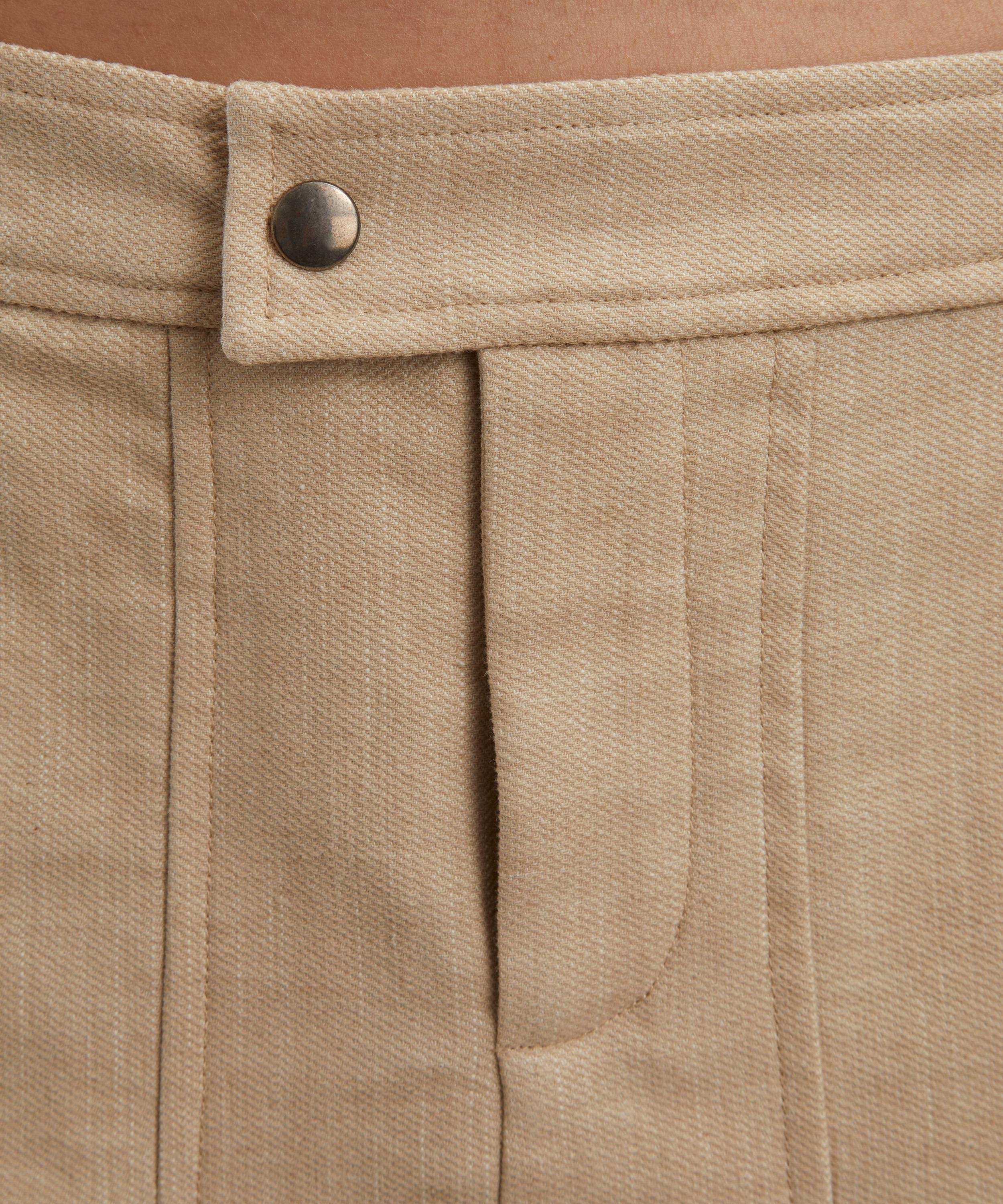 Lai Pleated Midi Skirt - 5