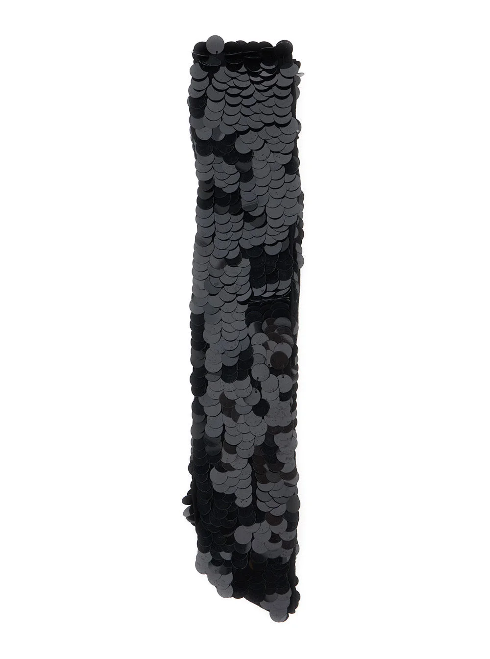 P.A.R.O.S.H. Women Paillettes Gloves With Elastane And Polyamide In Black Unisex - 1