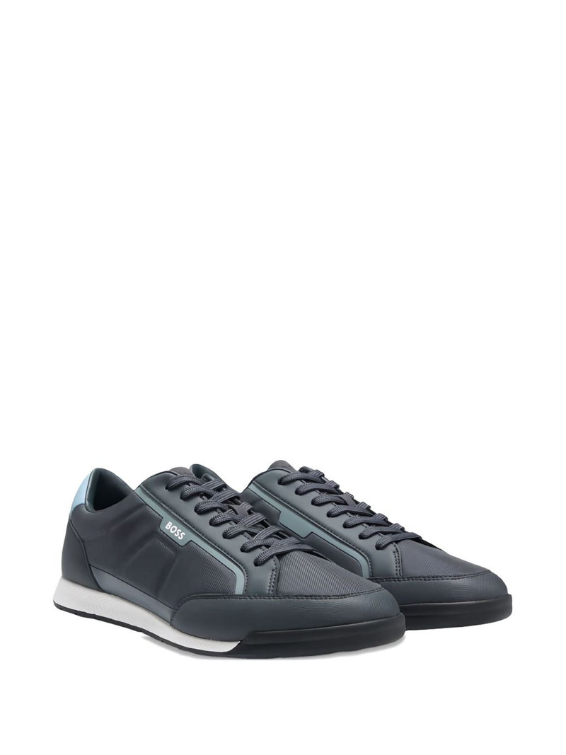 HUGO Nitan_Lowp_txthem "Navy" sneakers outlook