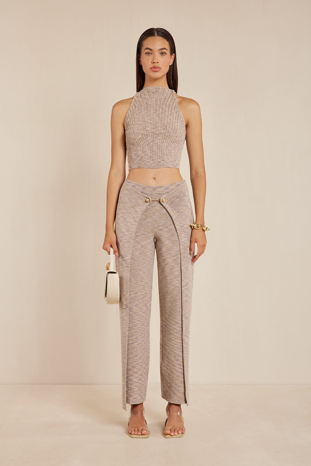 AMANDINE KNIT PANT - 1