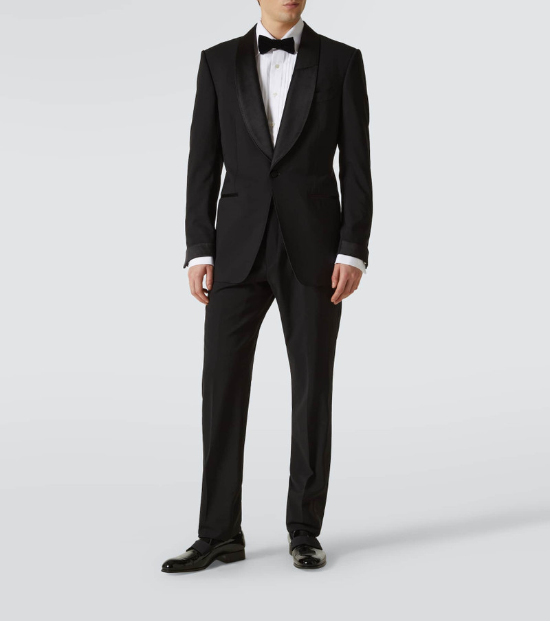 TOM FORD Cotton voile tuxedo shirt outlook