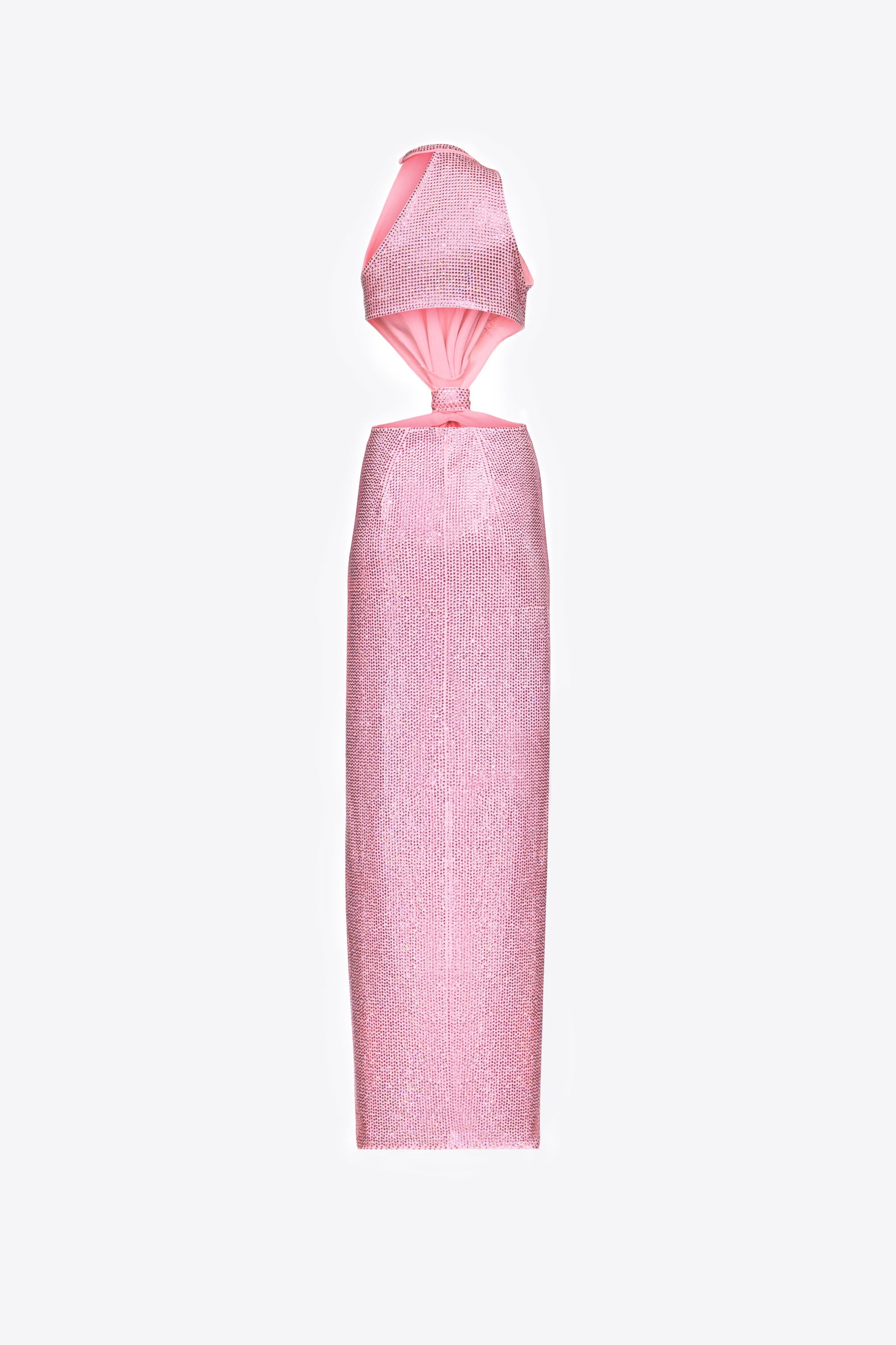 CRYSTAL EMBELLISHED KNOT GOWN - 3