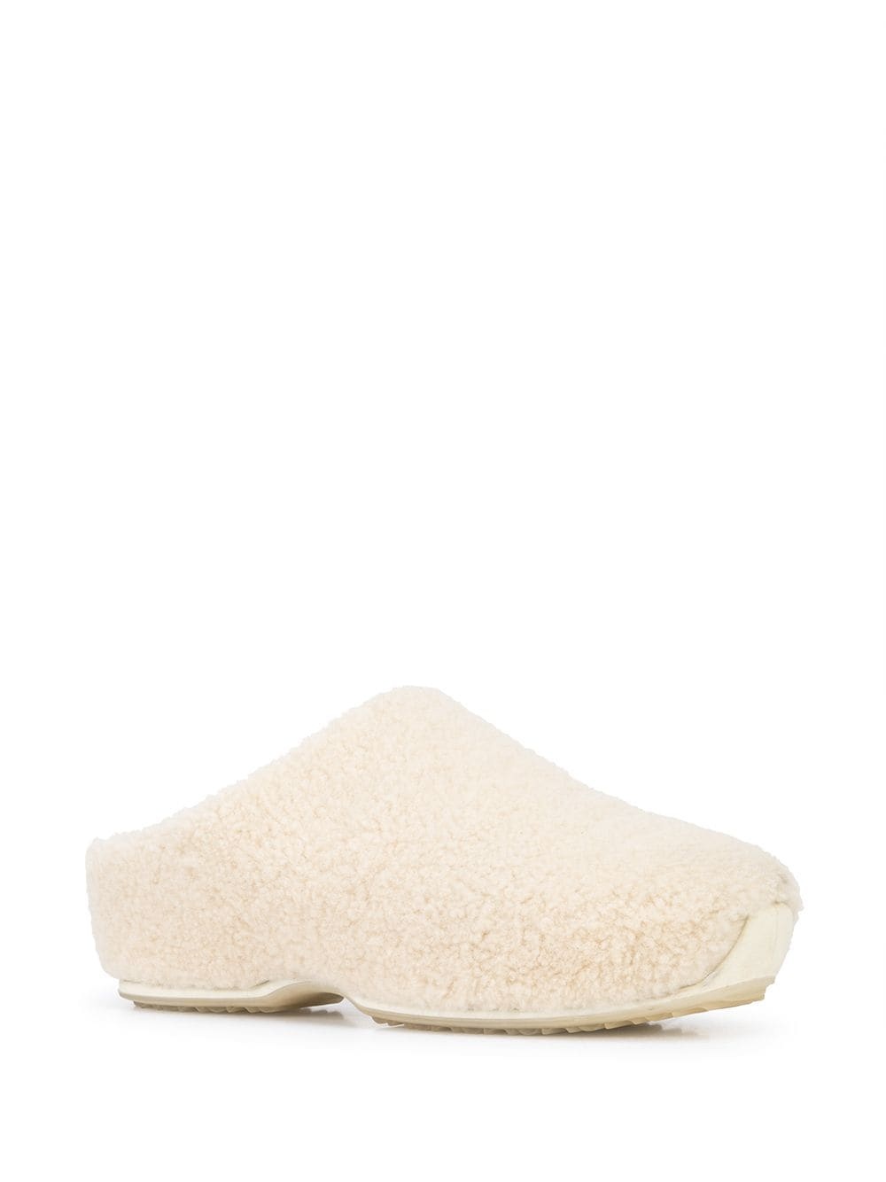 shearling slip-on sneakers - 2