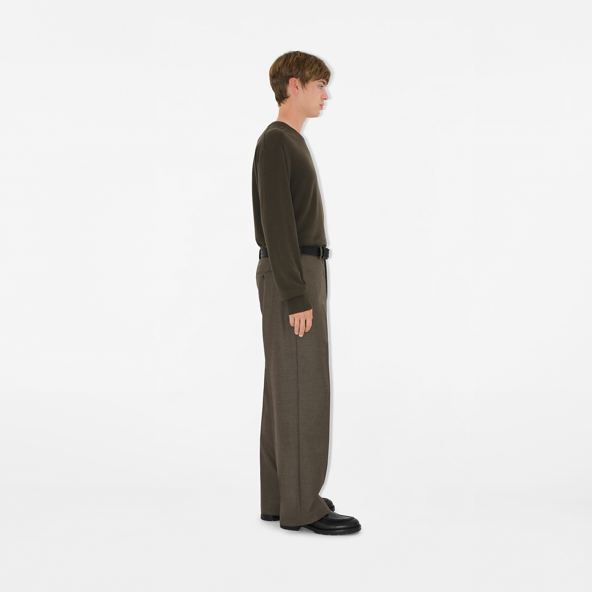 Wool Tailored Trousers - 3