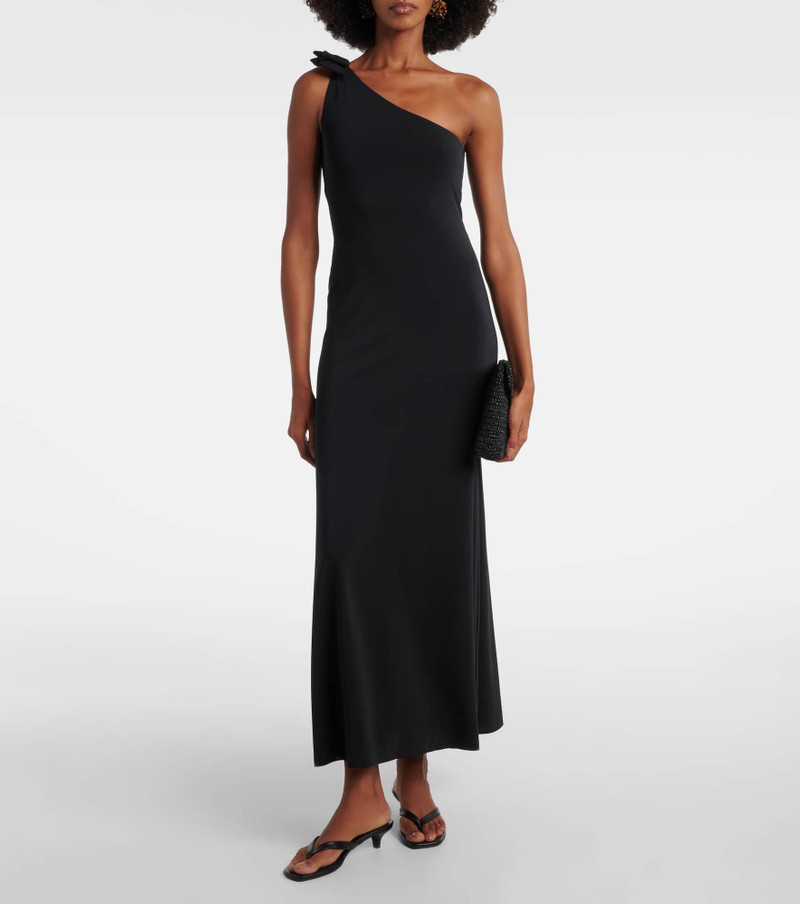 ERES Miss bow-detail one-shoulder maxi dress outlook