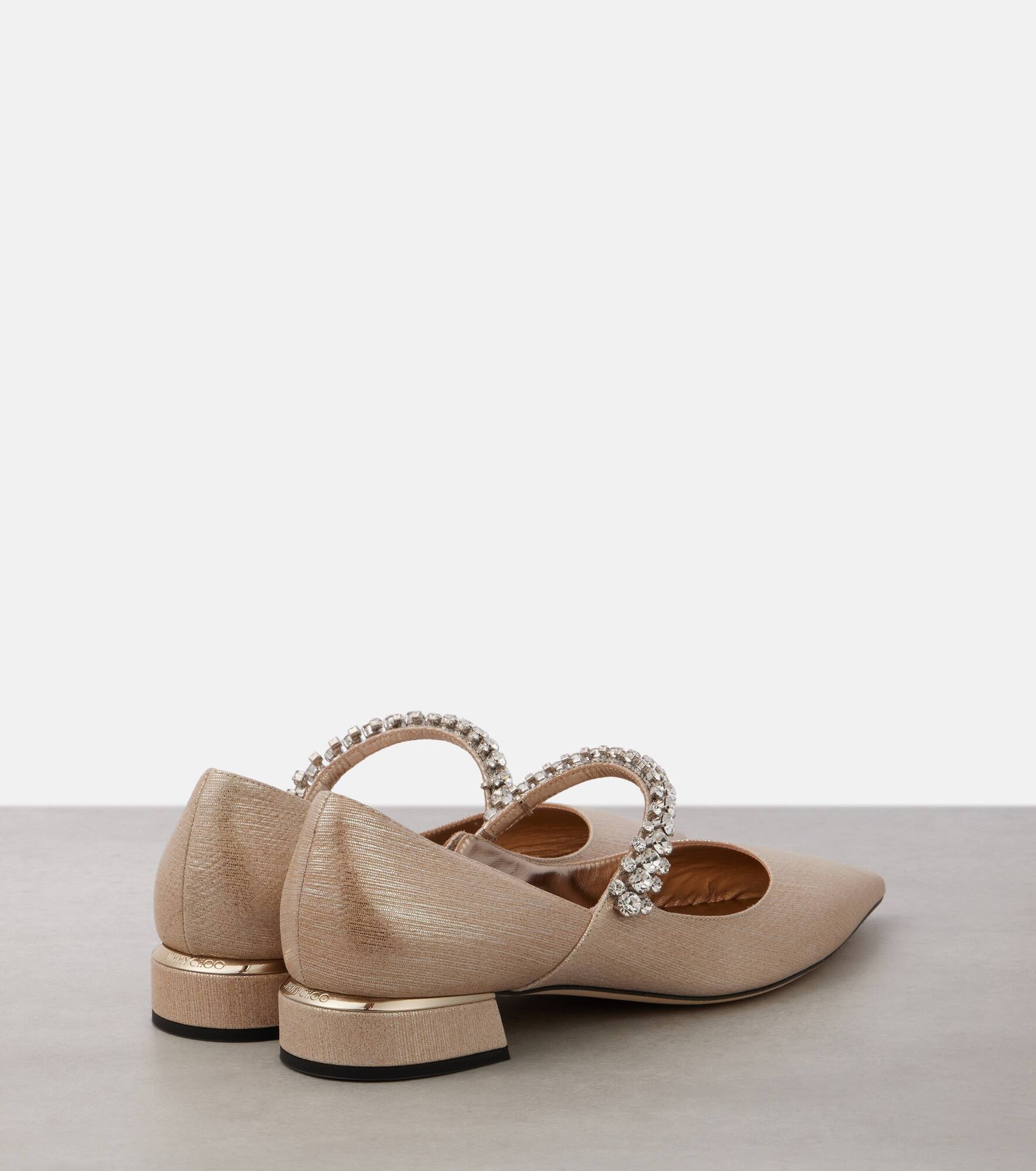 Bing embellished leather Mary Jane flats - 2