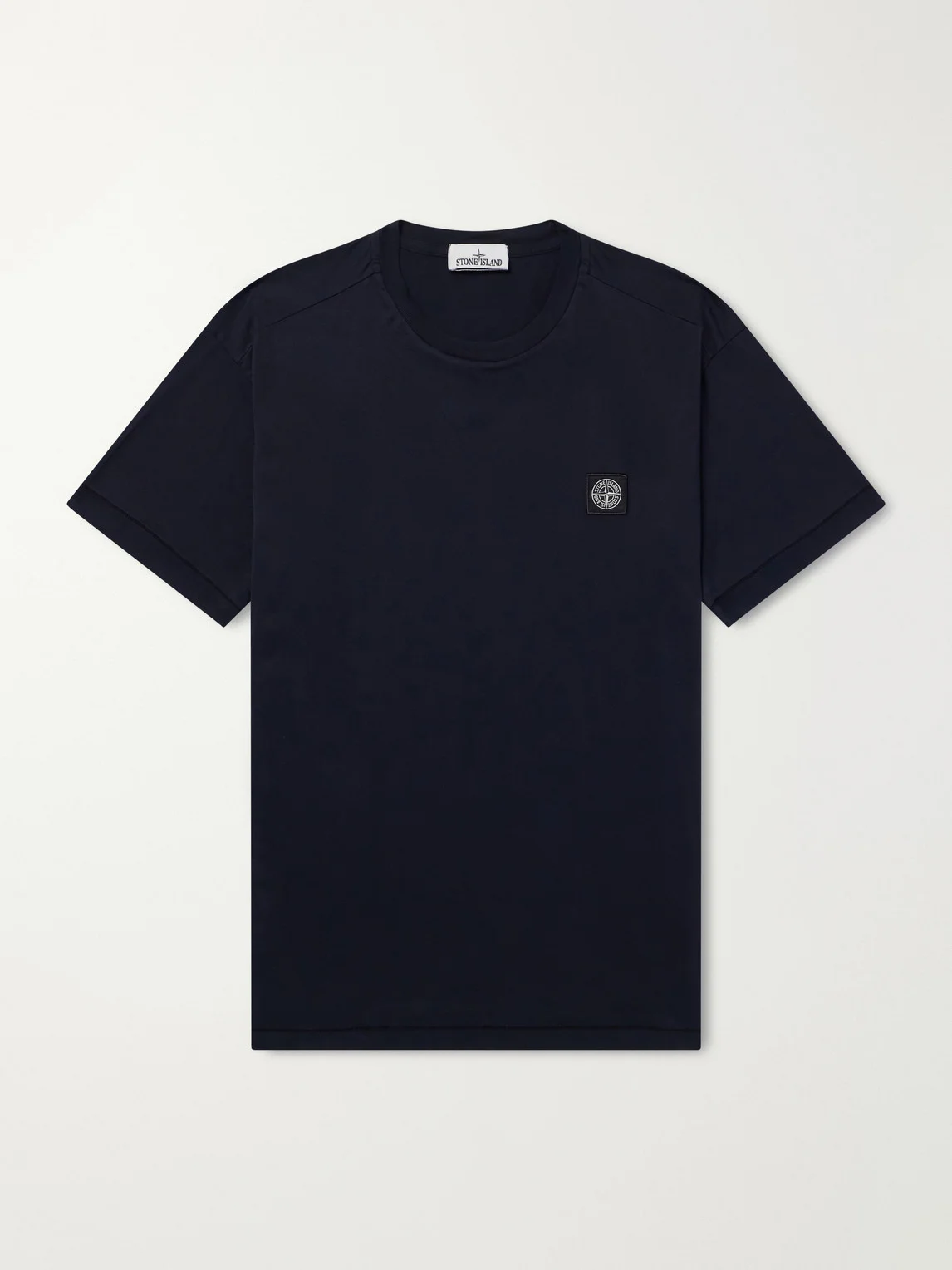 Logo-Appliquéd Cotton-Jersey T-Shirt - 1