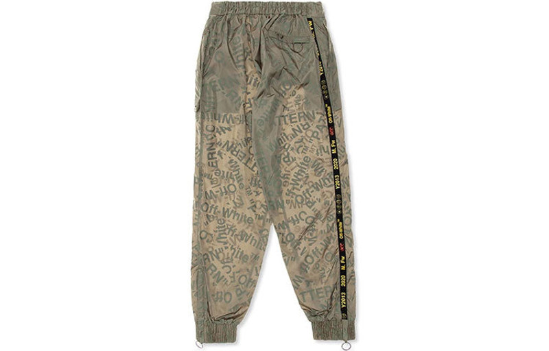 Off-White Off-White Printing Sweatpants Men Green OMCA106F19A230034300 outlook