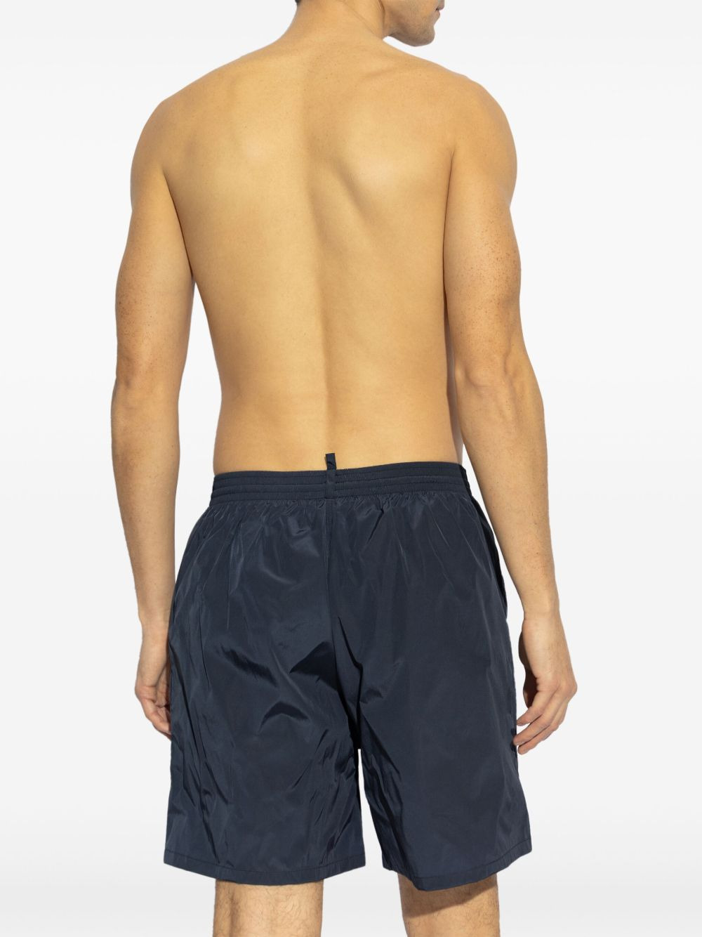 logo-print swim shorts - 3