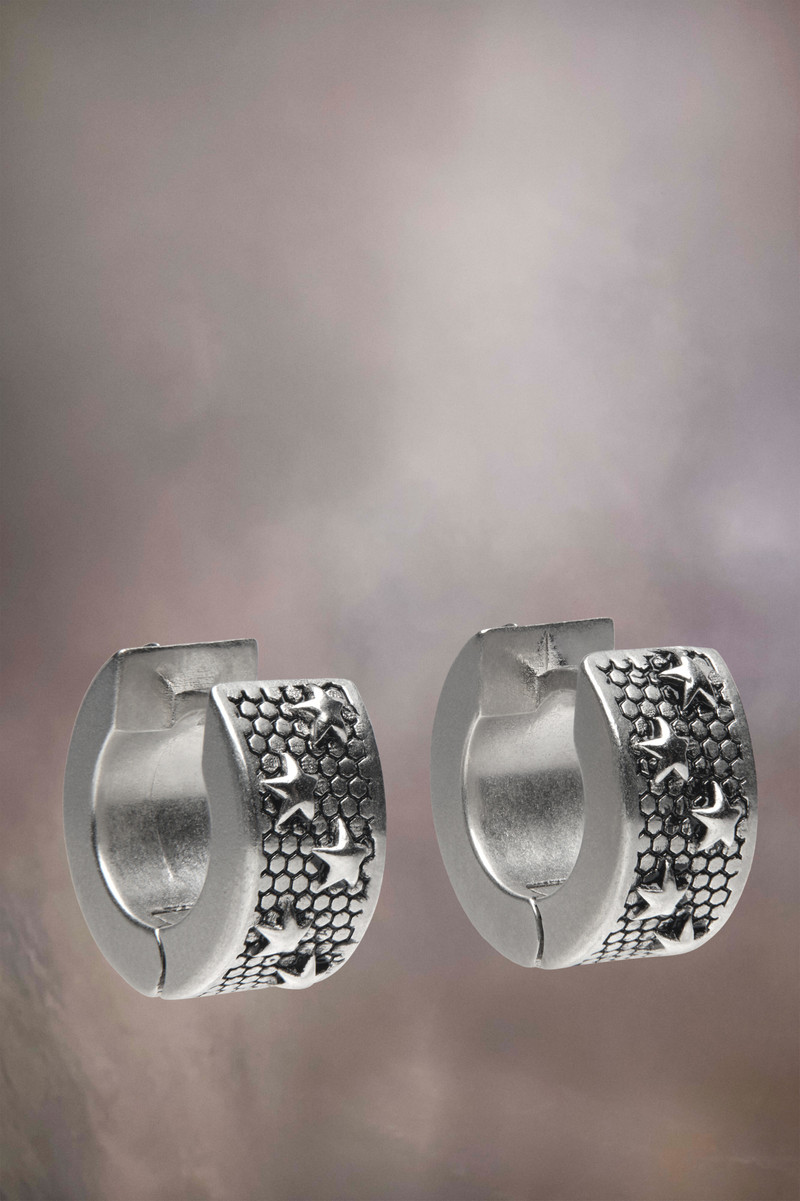 Maison Margiela Star hoop earrings outlook