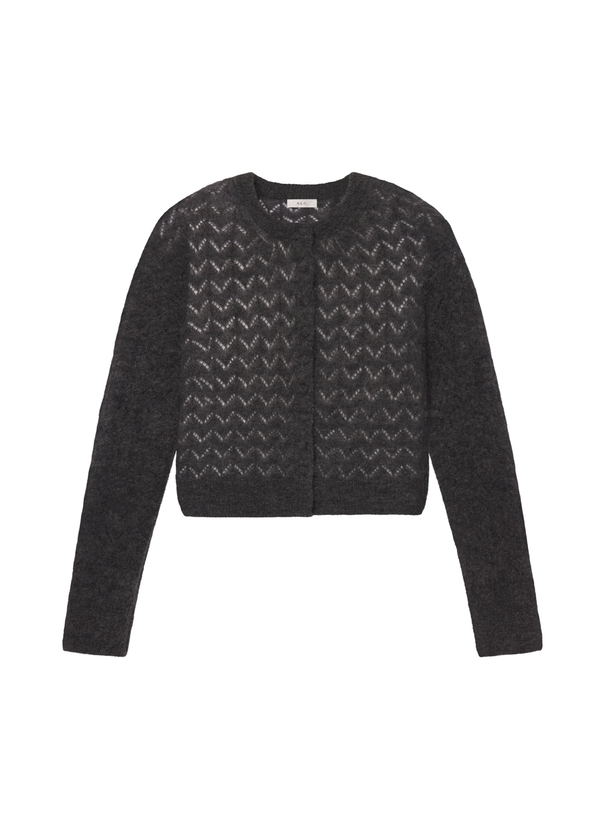 Skyler Brushed Alpaca Cardigan - 1