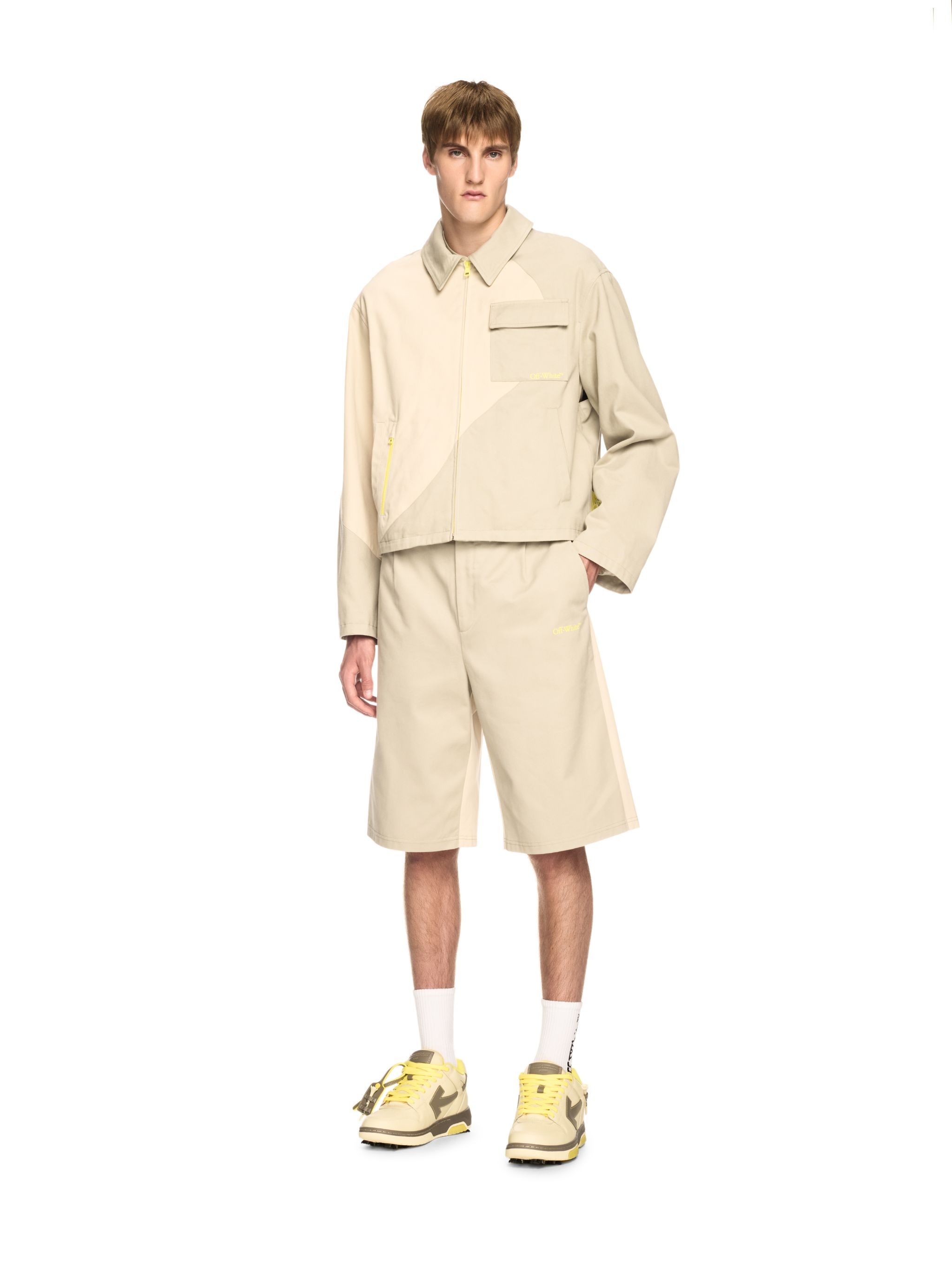 Beige Golf Workwear Jacket - 2