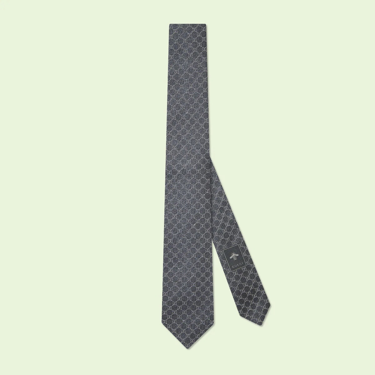 GG silk jacquard tie - 1