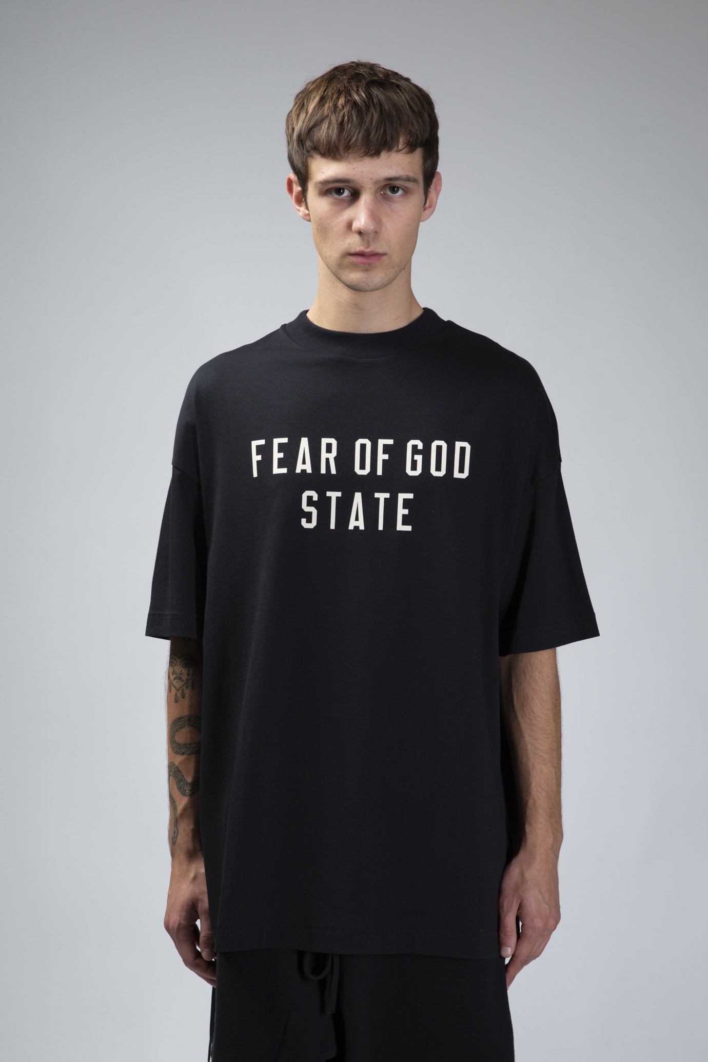 90s Fit T-Shirt Jet Black - 1