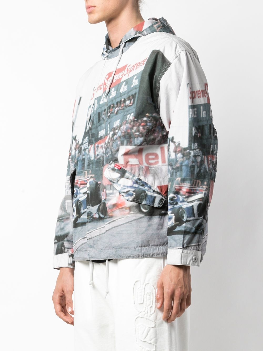 racing car print jacket - 3