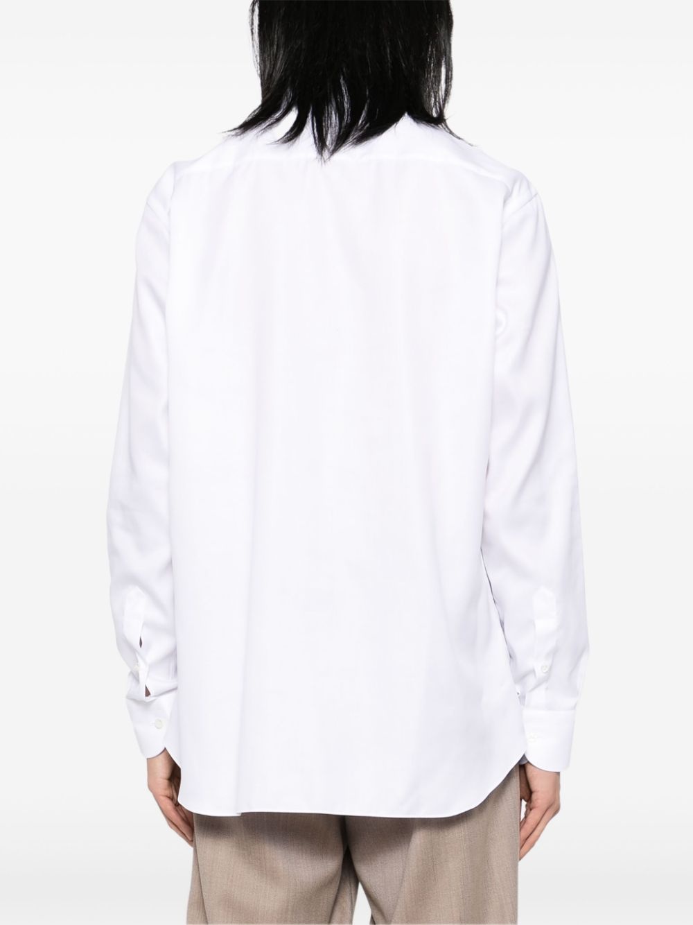 SPREAD COLLAR SHIRT - 4