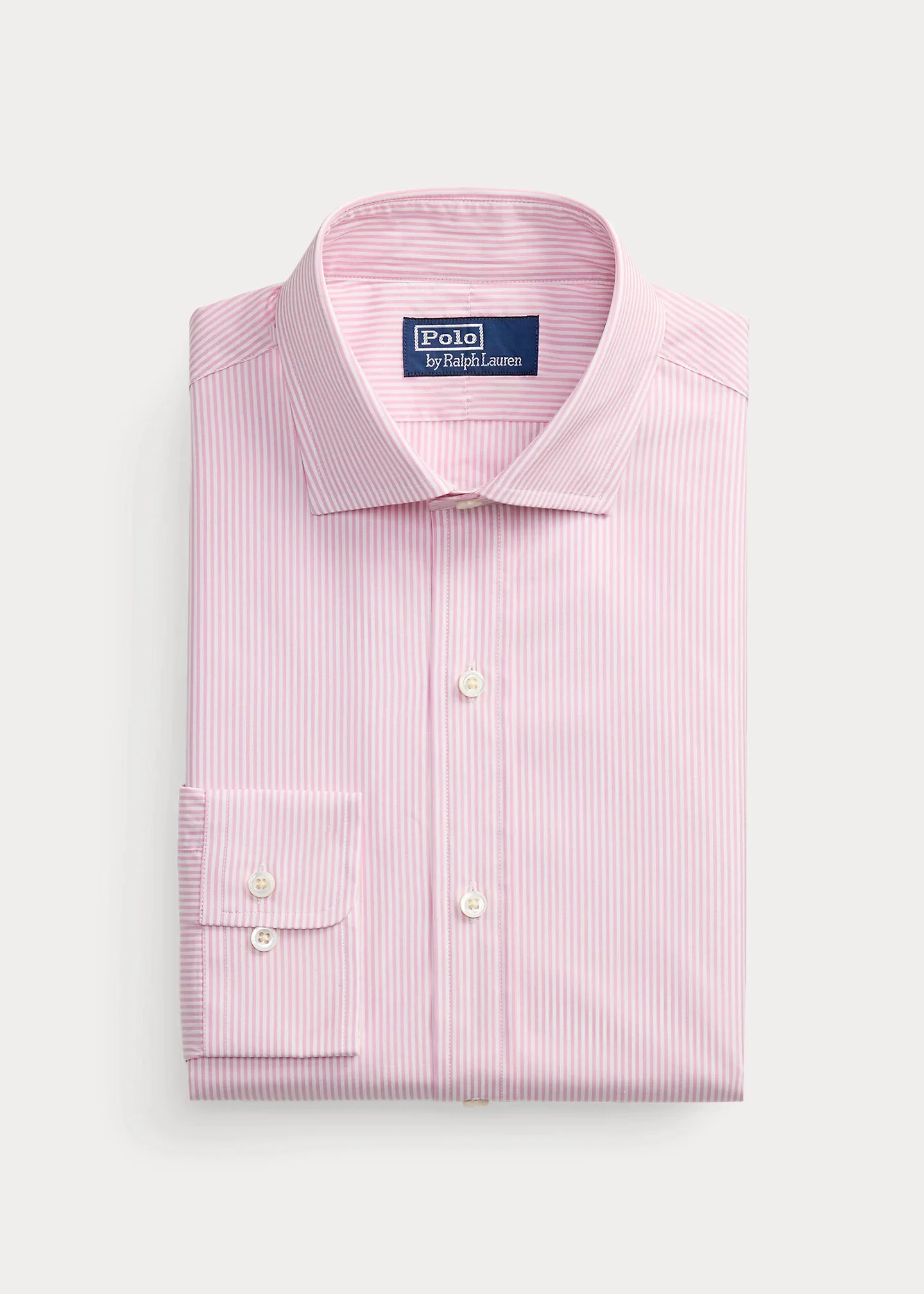 Custom Fit Striped Poplin Shirt - 1