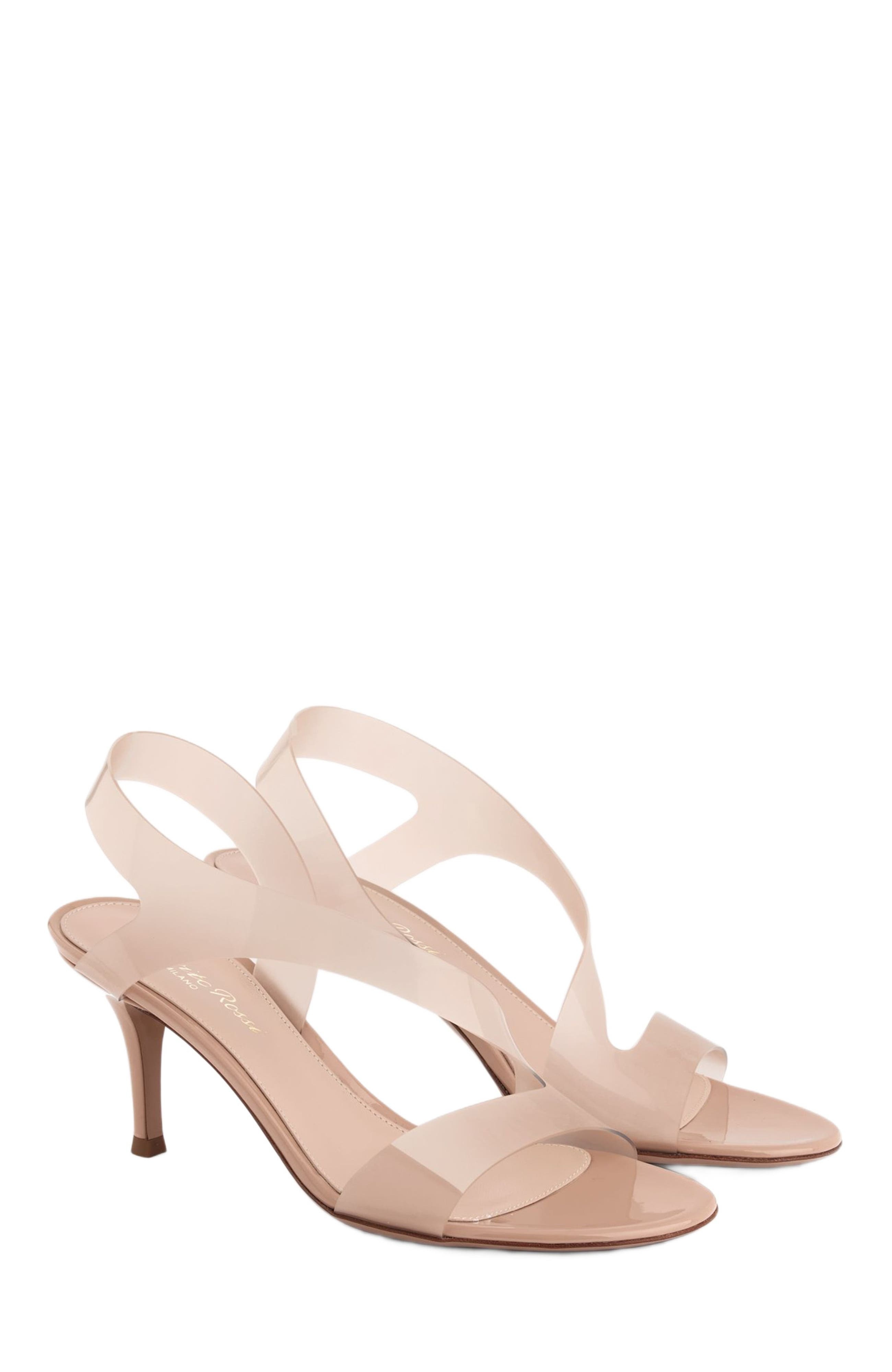 Gianvito Rossi Metropolis 70 Sandals in Beige at Nordstrom - 2