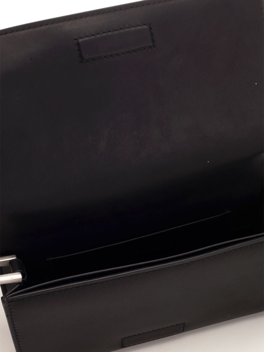 Leather Clutch Clutches Black - 4
