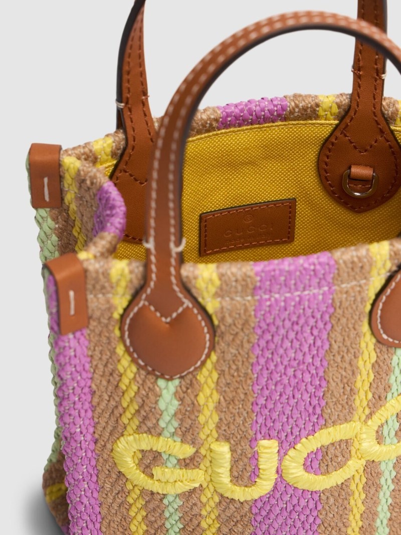 Mini Summertime canvas shoulder bag - 5