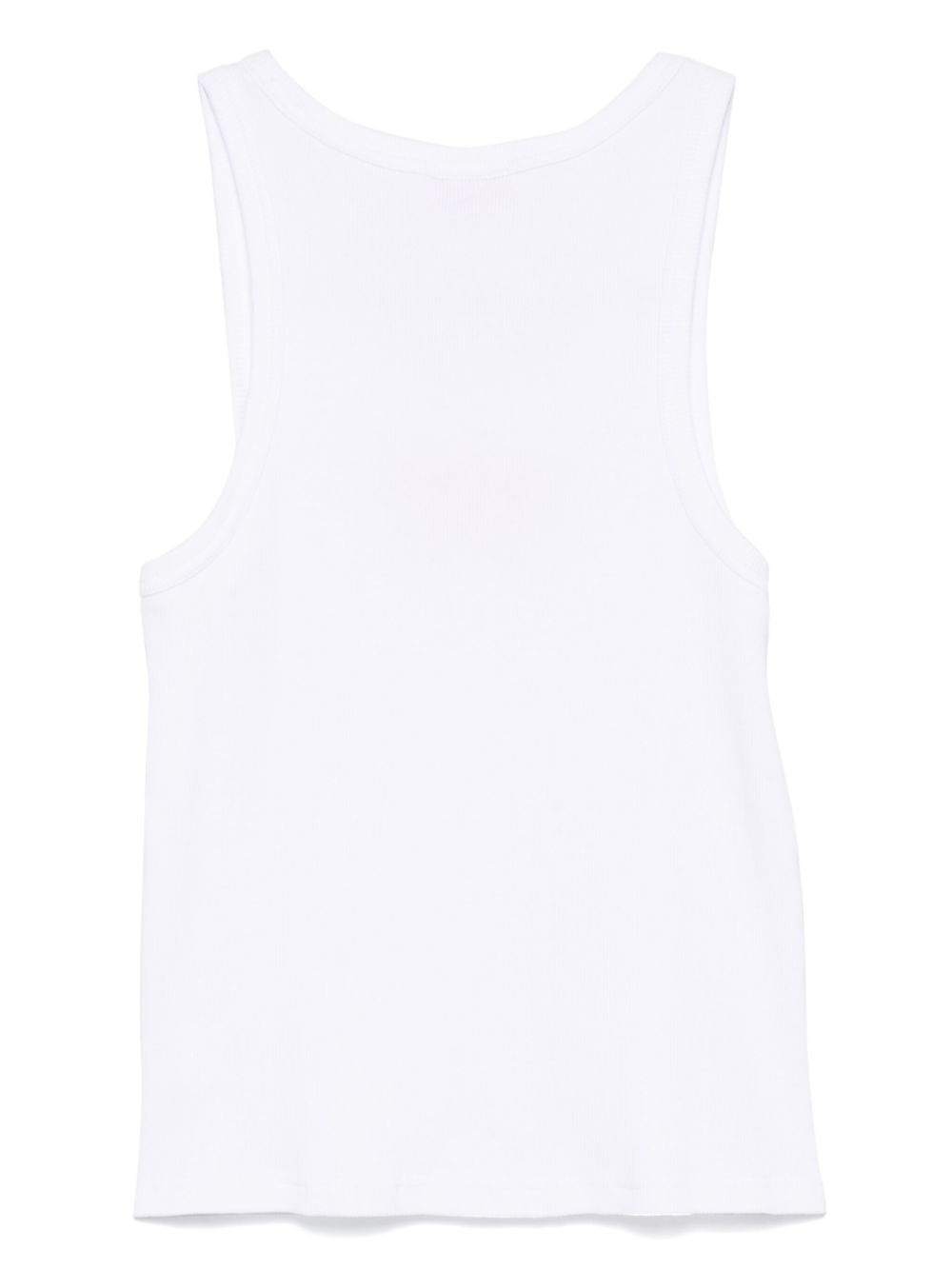 logo-embroidered tank top - 2